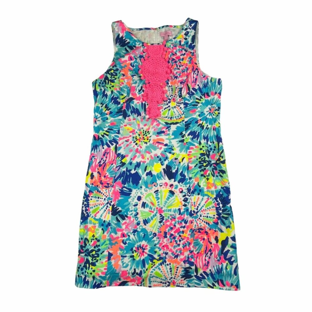 Lilly Pulitzer Adara Shift Dress Multi Dive In